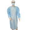 Buy cheap Non Woven Disposable Isolation Gowns PP28g+PE18g Coated With Knitted Cuffs from wholesalers