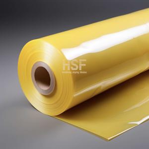 Quality 80uM Yellow Cast Polypropylene Film Heat Resistance GN/T 6672 wholesale
