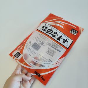 Quality OEM ODM 3 Side Seal Bags For Frozen Food Dumpling Seafood Shrimp Packaging wholesale