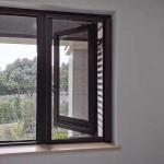 Aluminum Casement Window Roller Screen Window Hot Sell Screen Window