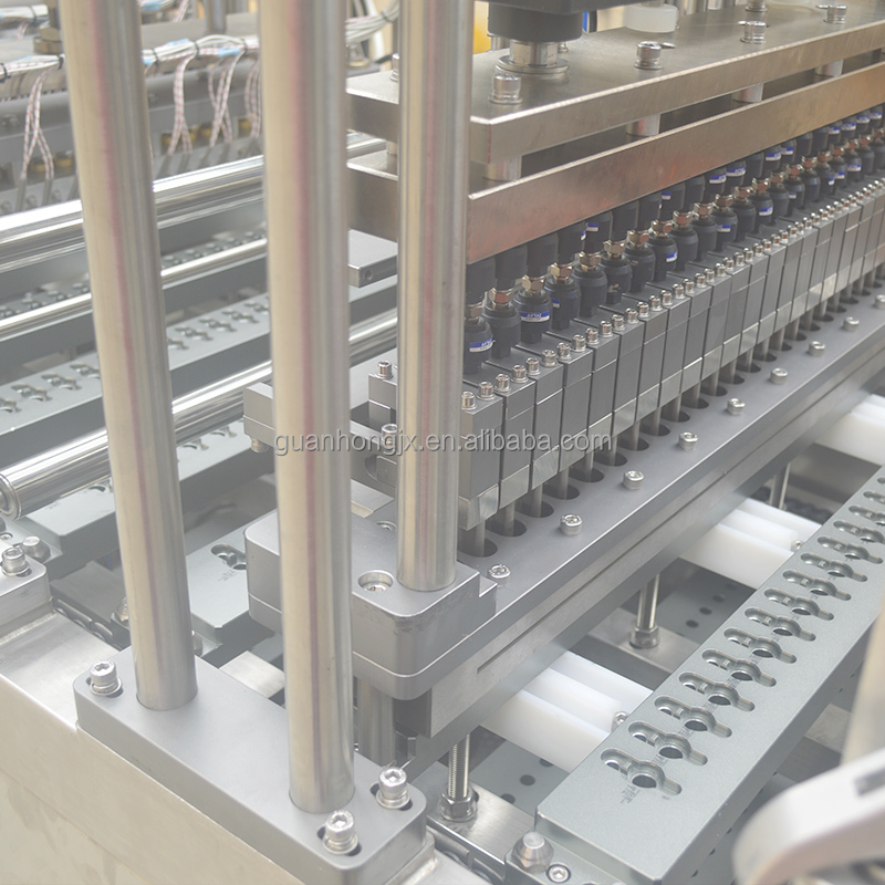 24 Heads Automatic Biological Reagent Test Tube Filling And Capping Sealing Machine