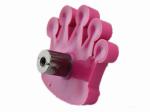 Pink Crown Kids Bedroom Dresser Knobs Decoration For Girls Wardrobe Handles Soft