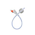 Multicolor Medical Foley Catheter 24fr 26fr 3 Way Urinary Catheter Irrigation