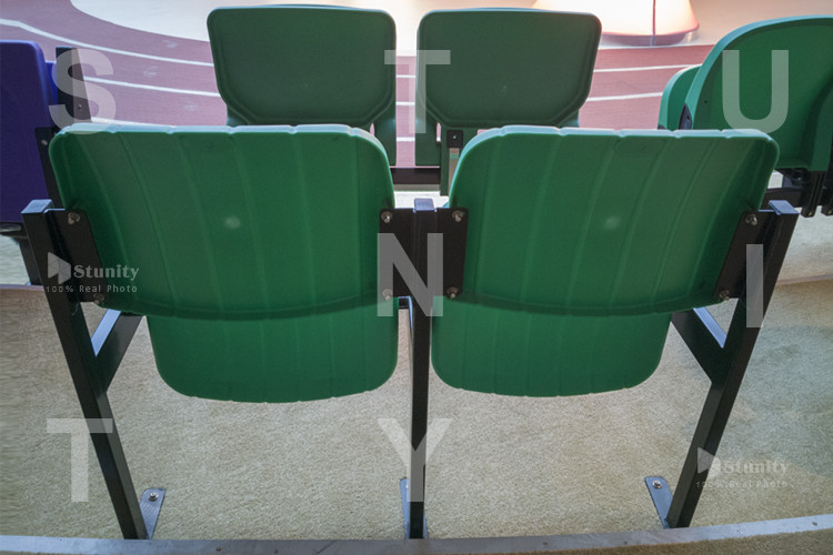 Auto Tip-Up PP Plastic Riser Mounted Foldable Stadium Seats