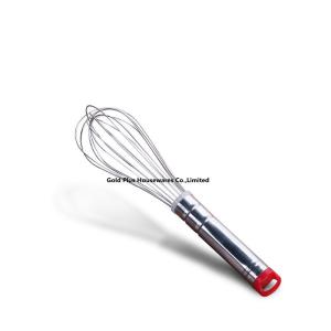 Quality TV Shopping Cake Egg Beater Food Hand Mixer Stainless Steel Whisk Manual Hand Stirrer wholesale