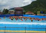 Outside Holiday Resort Surfable Wave Pool Artificial Tsunami For Kids Adults