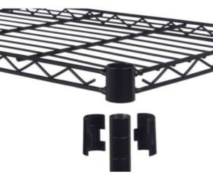 Quality 4 Tiers Heavy Duty NSF Commercial Shopping Trolley Powder Coating Stainless Steel wholesale