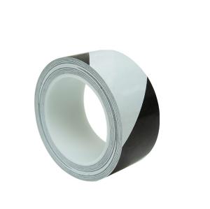 Quality White Black PVC Caution Tape For Identification And Construction wholesale