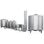 Mini Industrial RO Water Treatment System 1500*800*600 Dimension