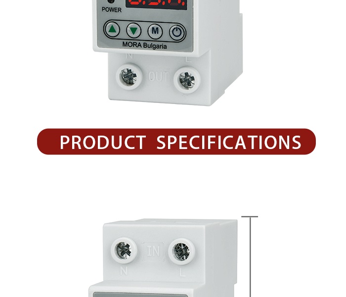 A New Generation of High Quality Double row Over and Under voltage protector