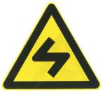 Road Traffic Signs Plate Supplier Yellow and Black Color Triangle Board Aluminum