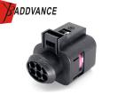 Black FEP Automotive Connectors 1.5 Mm 6 Pin Sealed Connectors For Skoda V W