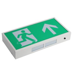 Quality LED Emergency NiCd Battery Rechargeable Exit Sign 3 Hours Operation wholesale