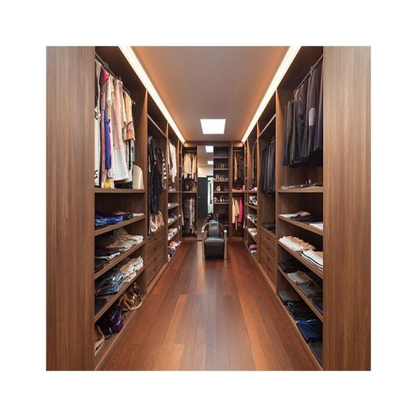 Customized Wooden Wardrobe for Modern Bedroom Furniture in Home Villa Hotel