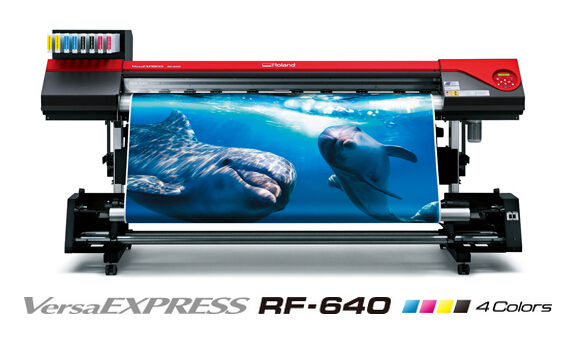 1.6m Roland RF640 eco solvent printing machine