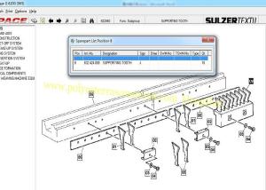 Quality 632424000 Support Tooth Raipier Guide Sulzer Rapier G6100 G6200 G6300 F2001 wholesale