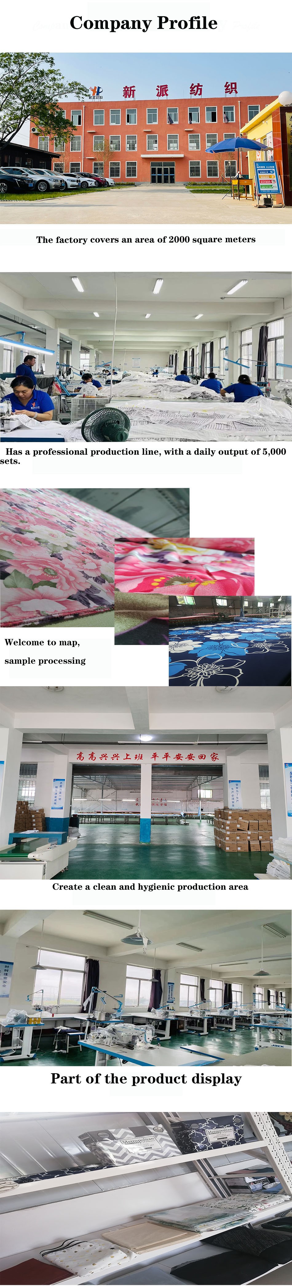 Simple Style Full Polyester Striped Four-piece Set for Household Fabric Count 40