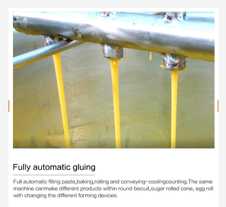 High Capacity Wafer Making Machines Wafer Biscuits Production Line