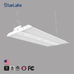 4ft 400W LED Linear Highbay Light Indoor Fixture With 3CCT / 3Power Adjustable