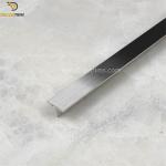 Steel Tile Trim Strip Straight Edge Grout Line Tile Edging T Shape Outside