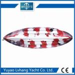 PE Material Open Top Sea Kayak Well Performance Light Manoevrability For Junior