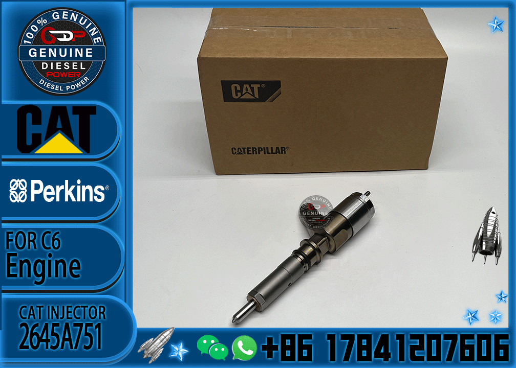 High quality Common Rail injector C6.6 7475 2224 Diesel engine fuel injector 320-0655 2645A751 10R7674