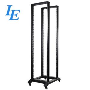 China 19 Inch 18u 4 Post SPCC Open Frame Network Rack on sale