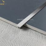 Brush Silver 201 Stainless Steel Edge Trim T Shaped Dividing Tile Profile