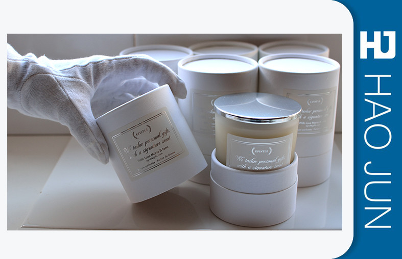 Custom Logo Luxury Color Printing Cardboard Paper Candle Packaging Boxes With Lid