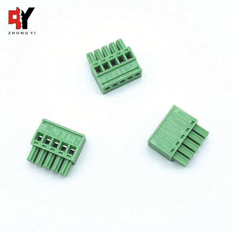 HQ15EDGKA-3.5mm/3.81mm Plug-In Terminal Block 28-16AWG