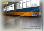 Steel Pallet Transfer Carts Railroad Handling Vehicle Motor Trackless Flat Dolly