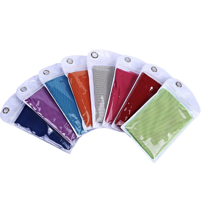 Long Lasting Plain Cooling Microfiber Towel Reusable Hand Wash Only