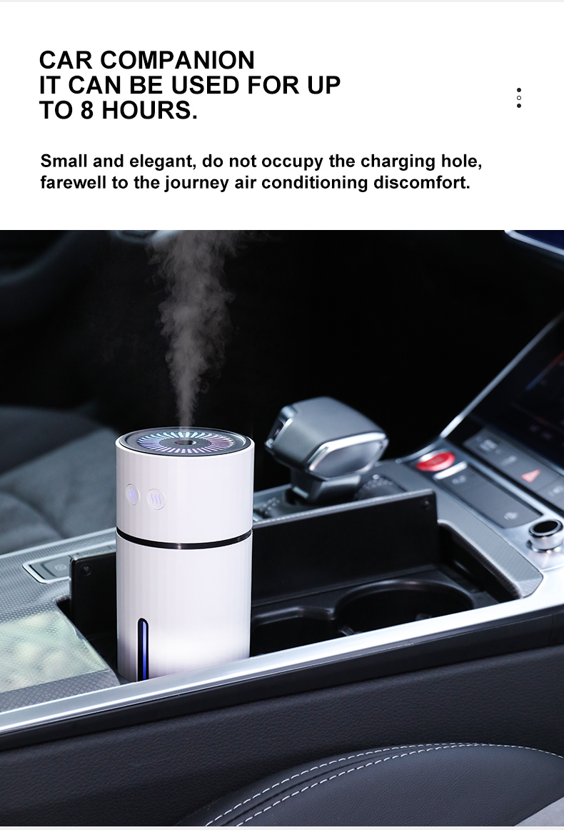 Homefish OEM USB Luftbefeuchter Tragbare Mini Humidifier Personal Desktop Luftbefeuchter Leise Luftbefeuchter mit 2 Modi