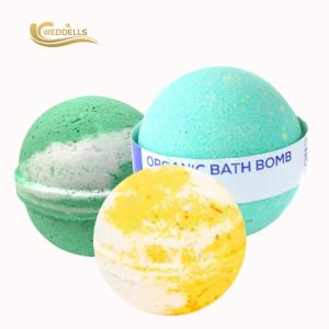 Quality Colorful CBD Bath Bomb SLS Free Ingredients Essential Oils For Maximum Pain Relief wholesale