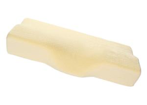 Quality Contoured bamboo memory foam pillow , Butterfly Shaped Pillow Anti Snore Fibre wholesale