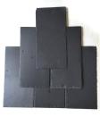 25mm Black Natural Slate Culture Stone Roofing Tiles Bathroom