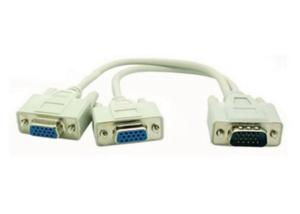 Quality Beige Color Monitor Video Cable High Fidelity Transmission HDPE Insulation wholesale