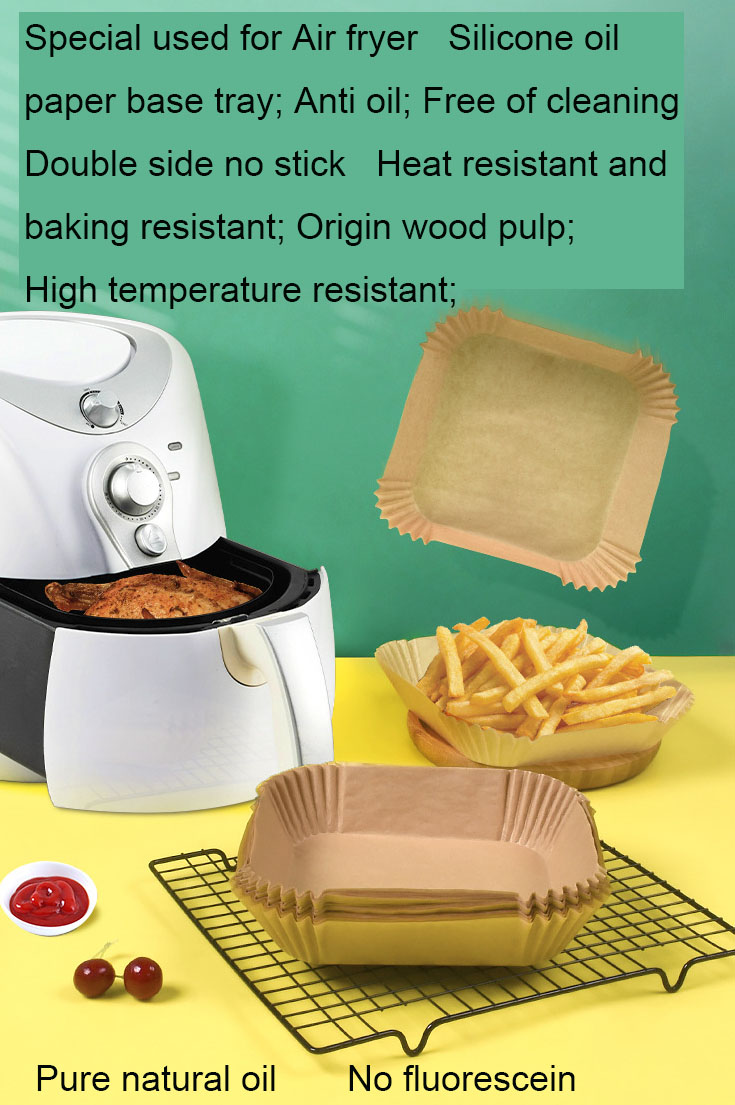 Food Pulping Type Chemical Pulp Air Fryer Special Paper for Universal Disposable