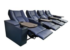 Quality High Density Foam Electric Recliner Chairs PU Private Cinema Sofa wholesale