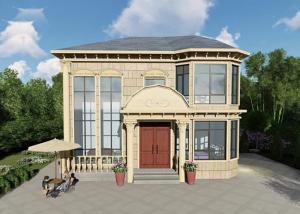 Quality European Classic Villa Light Gauge Steel Truss Prefabricated House Villas 5 Bedroom wholesale