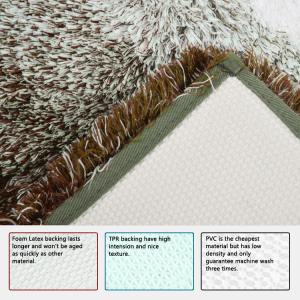 Quality Machine Made No Shrink High Pile Bath Mat 100% Microfiber wholesale