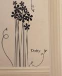 Black Clover Decorative PVC Transfer Film Tree Wall Sticker B010