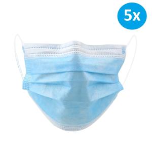 Quality USA Standard KN95 Face Mask Respiratory Protective 50pcs / Pack Blue Color wholesale