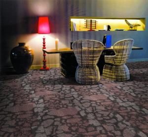 Quality Plastic Office Carpet Flooring 50*50cm Pile Height 2.5-5.5mm OEM Service wholesale