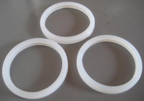 Inflaming Retarding Silicone Rubber Gasket , Rubber Sealing Washers For