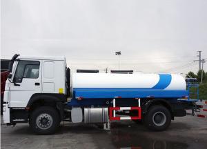 Quality Carbon Steel Tank Water Carrier Truck , 4×2 266hp Lpg Truck Tanker 8m3 Volume wholesale