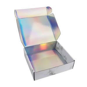 Quality Recyclable Printing LOGO Folding Corrugated Paper Mailing Boxes wholesale