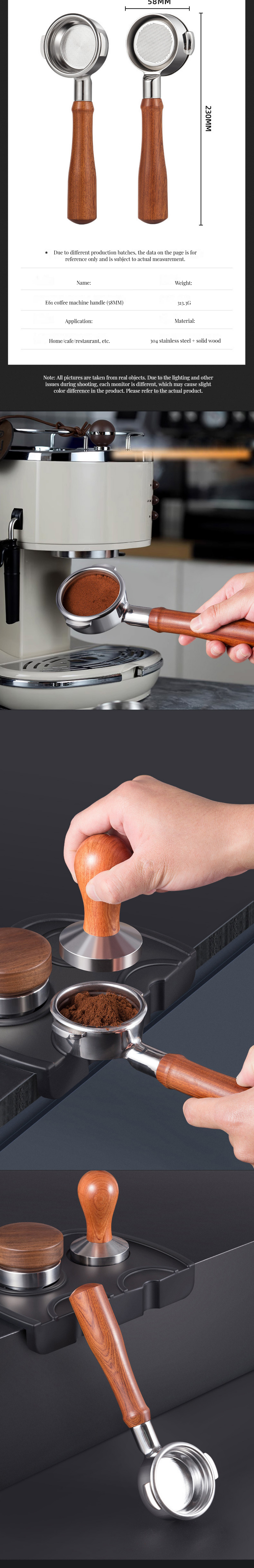 Silver 51MM Magnetic Coffee Dosing Ring with Customize Logo Acceptable Barista Tamper