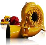 Efficiency Steel Stainless Steel Runner Francis High Head Water Turbine Wildly