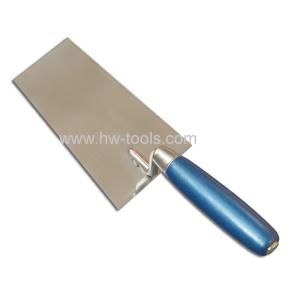 Quality Stainless steel bricklaying trowel with wooden handle wholesale